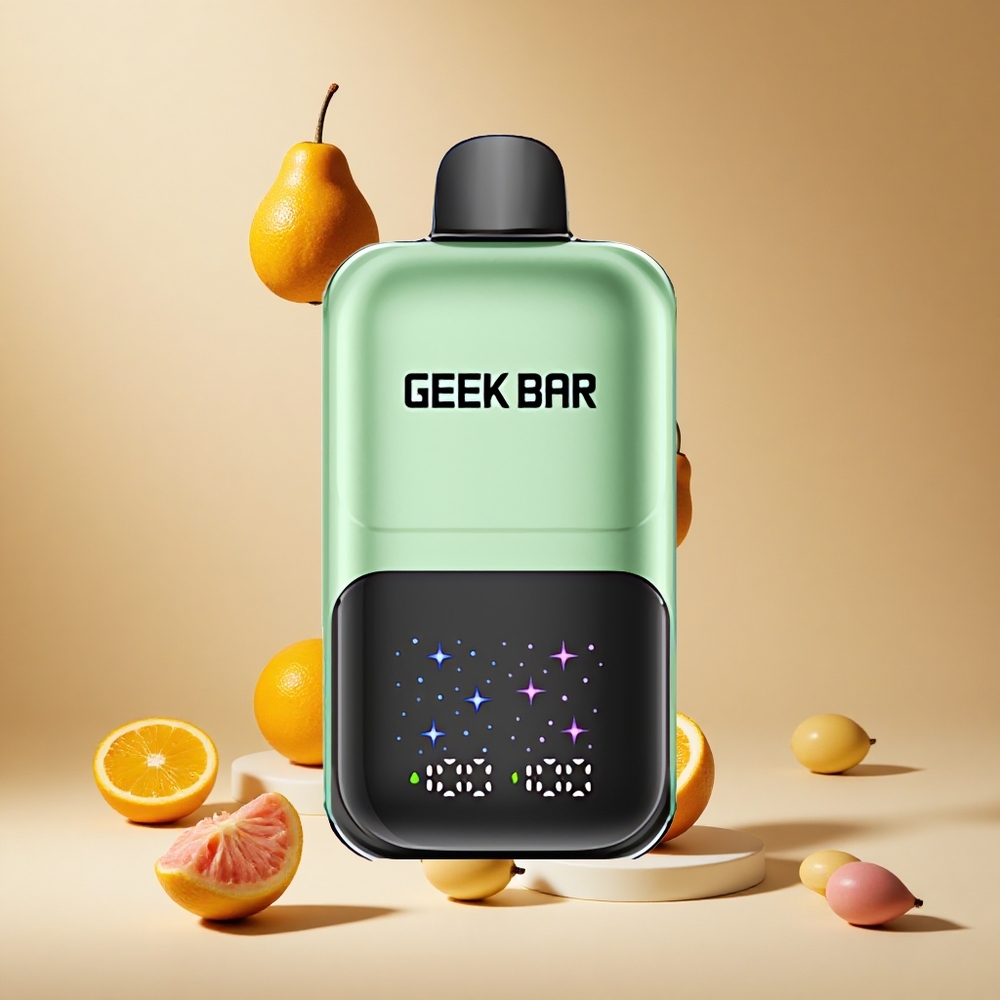 Dulces Ácidos y Frutas Ácidas GEEK BAR 2GO 50000 Puffs Dual Tanks con 20mL