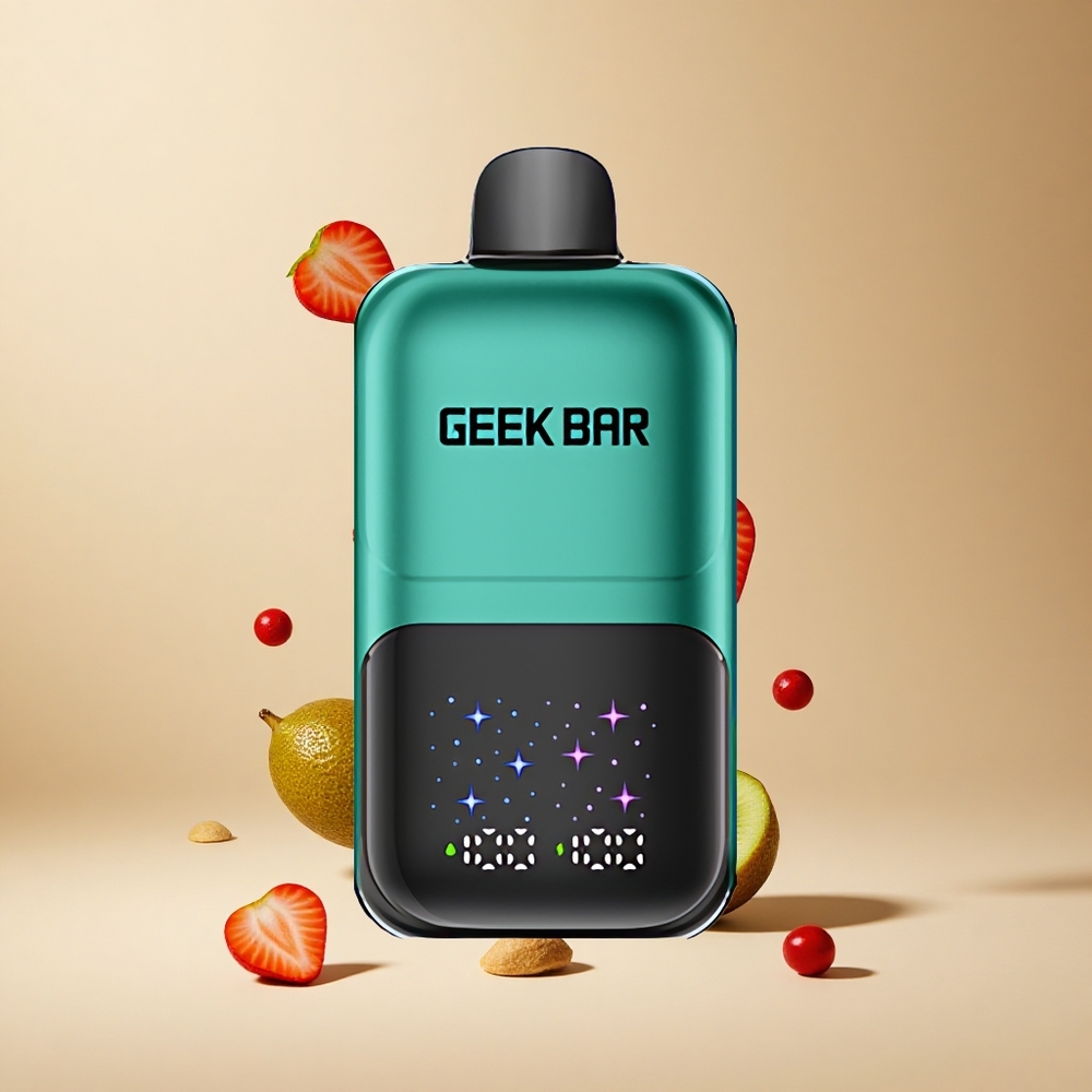 Fresa & Kiwi GEEK BAR 2GO Serie Two 50000 Puffs Pantalla Grande Interactiva