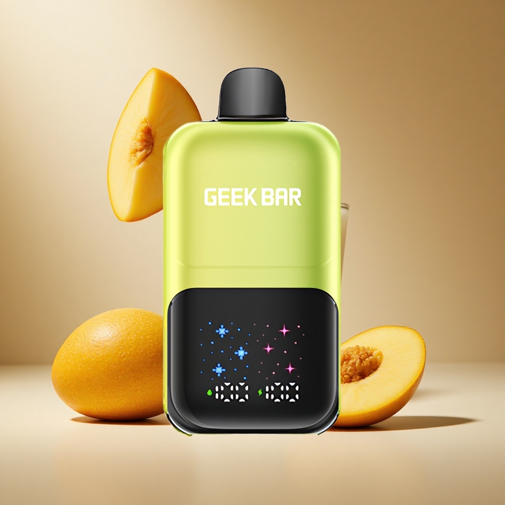 Mango Helado GEEK BAR 2GO 50000 Puffs Pantalla Grande Interactiva