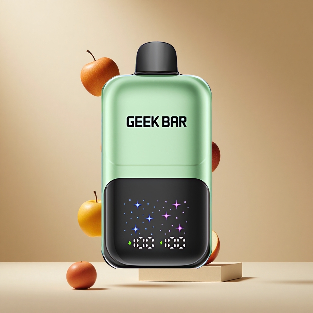 Manzana Doble GEEK BAR 2GO Series 50000 Puffs Pantalla Interactiva