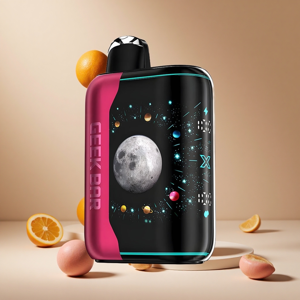 Polvo Rosa Agrio GEEK BAR Platinum Edition 25000 Bocadas Carga Rápida USB-Type C
