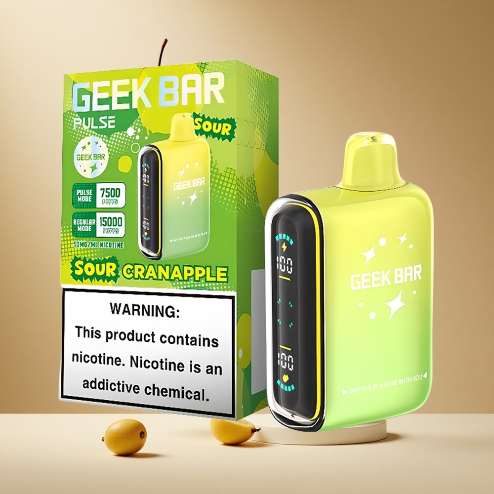Barra Geek Pulse 15000 Puffs Edición Ácida con 16ML de Capacidad