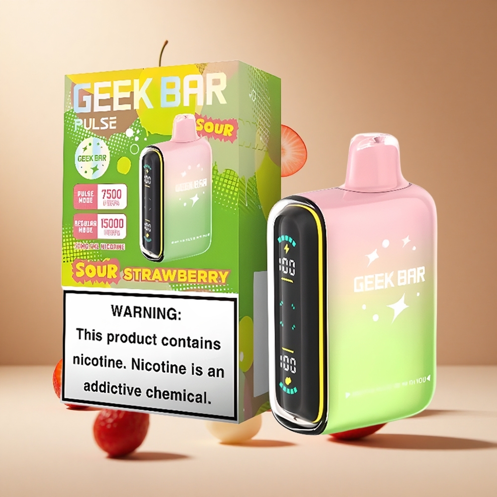 Barra Geek Pulse 15000 Puffs Edición Ácida con 16ML de Capacidad