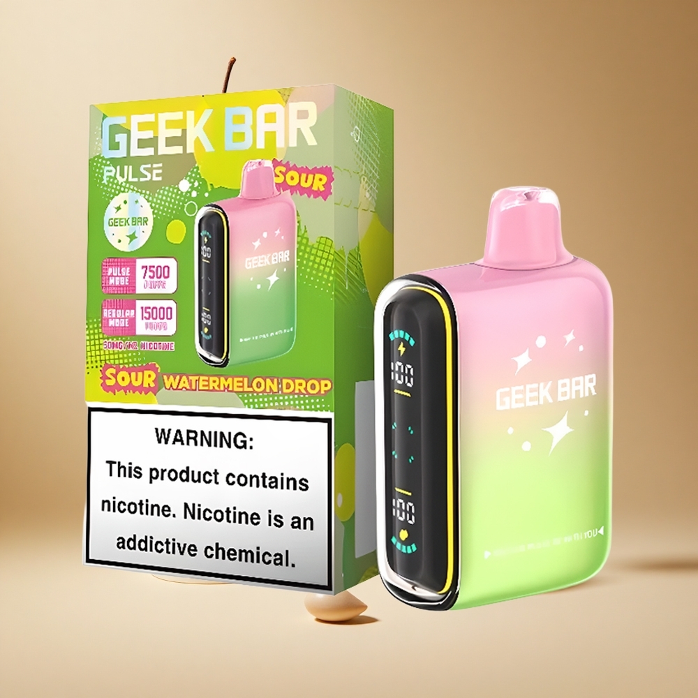 Barra Geek Pulse 15000 Puffs Edición Ácida con 16ML de Capacidad