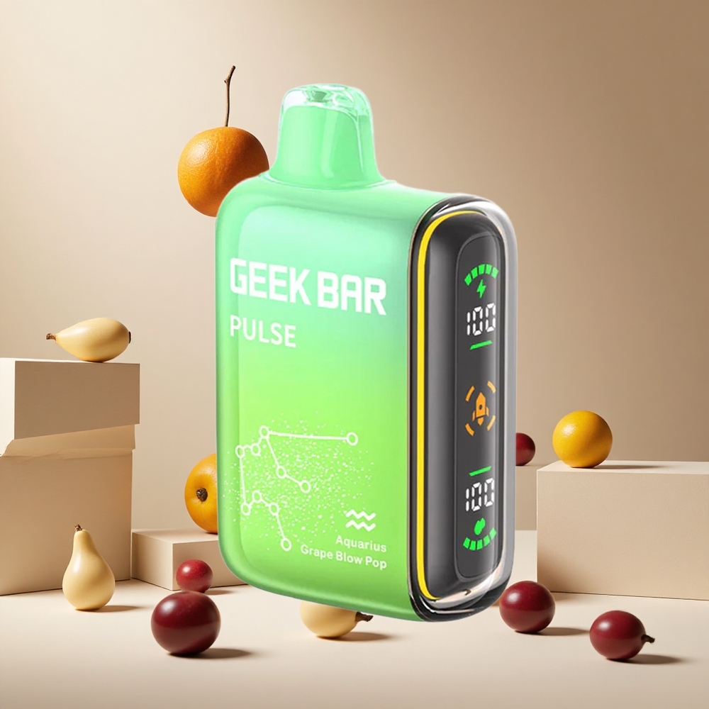 Barra Geek Pulse 15000 Puffs con Flujo de Aire Ajustable