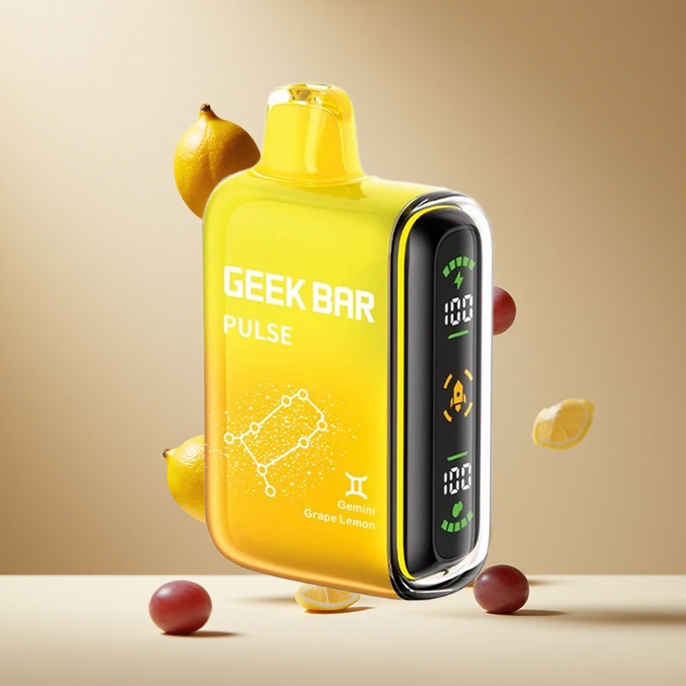 Barra Geek Pulse 15000 Puffs con Flujo de Aire Ajustable