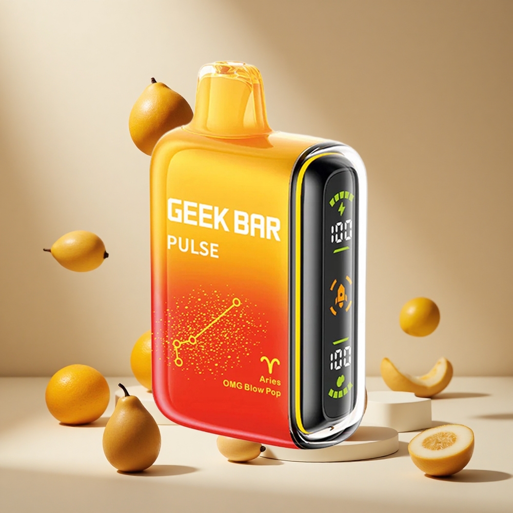 Barra Geek Pulse 15000 Puffs con Flujo de Aire Ajustable