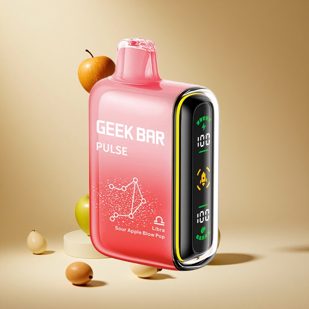 Barra Geek Pulse 15000 Puffs con Flujo de Aire Ajustable