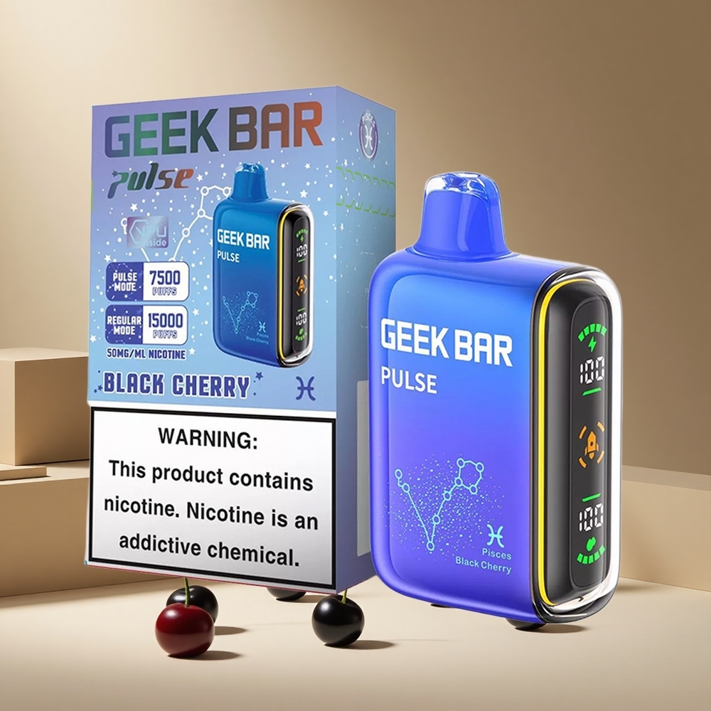 Barra Geek Pulse 15000 Puffs con Flujo de Aire Ajustable
