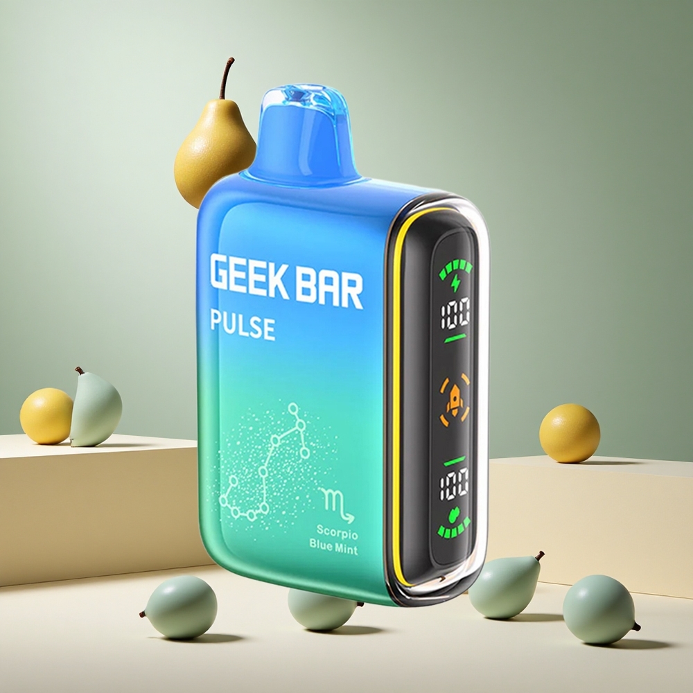 Barra Geek Pulse 15000 Puffs con Flujo de Aire Ajustable