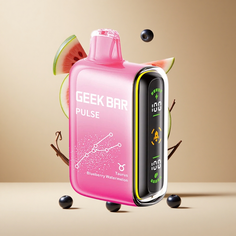 Barra Geek Pulse 15000 Puffs con Flujo de Aire Ajustable