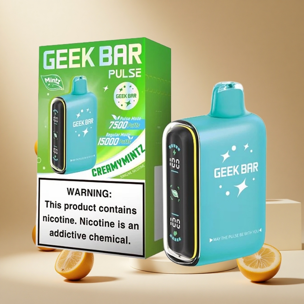 Menta Geek Bar Pulse 15000 Puffs 16ML
