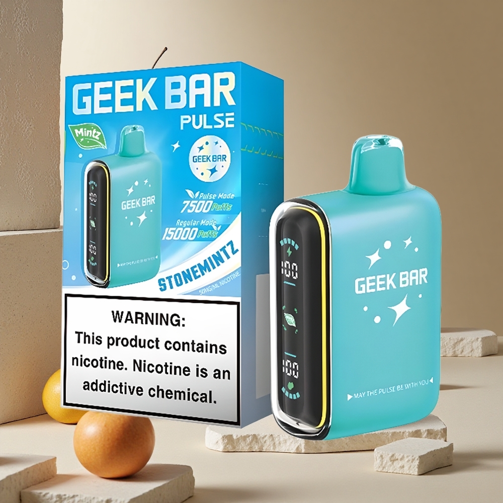 Menta Geek Bar Pulse 15000 Puffs 16ML