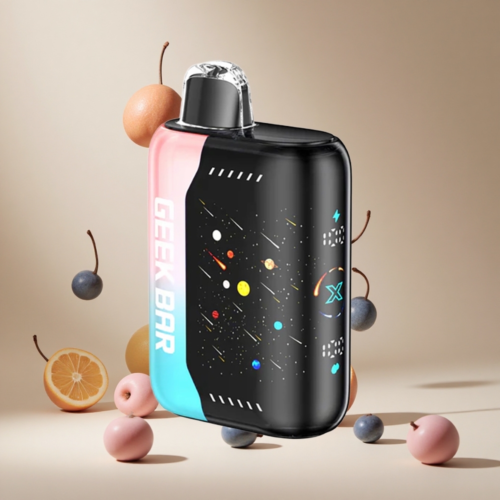 Barra Geek Pulse X 25000 Puffs Edición Meteoro Sabor Combinado con Pantalla Indicadora Curva 3D