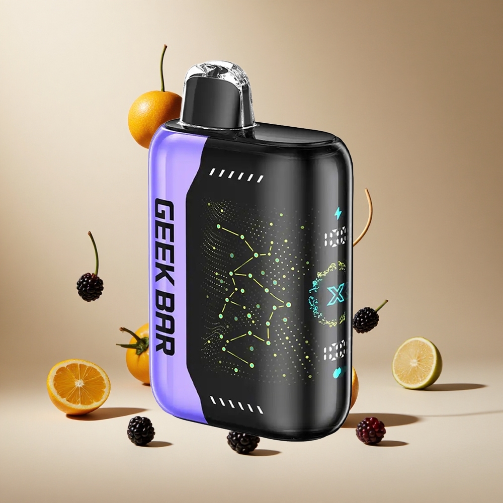 Versión estándar Geek Bar Pulse X 25000 Puffs con Pantalla Curva en 3D