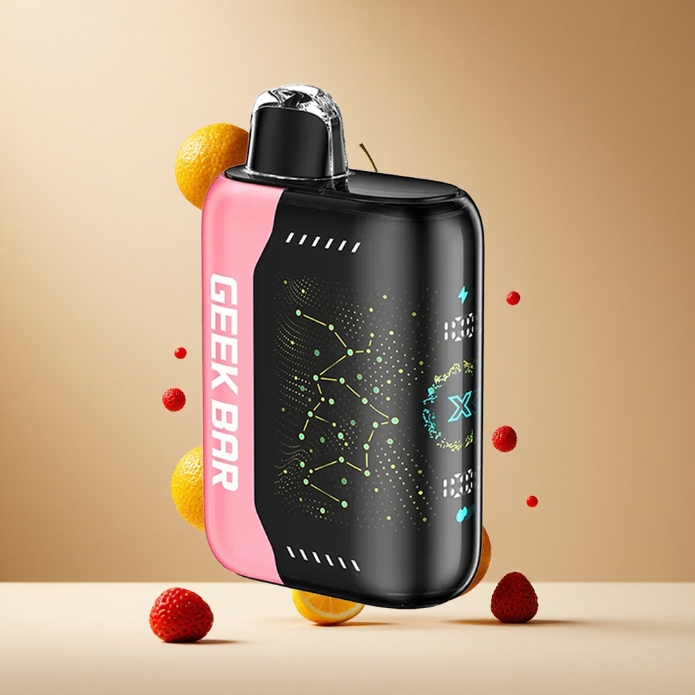 Versión estándar Geek Bar Pulse X 25000 Puffs con Pantalla Curva en 3D