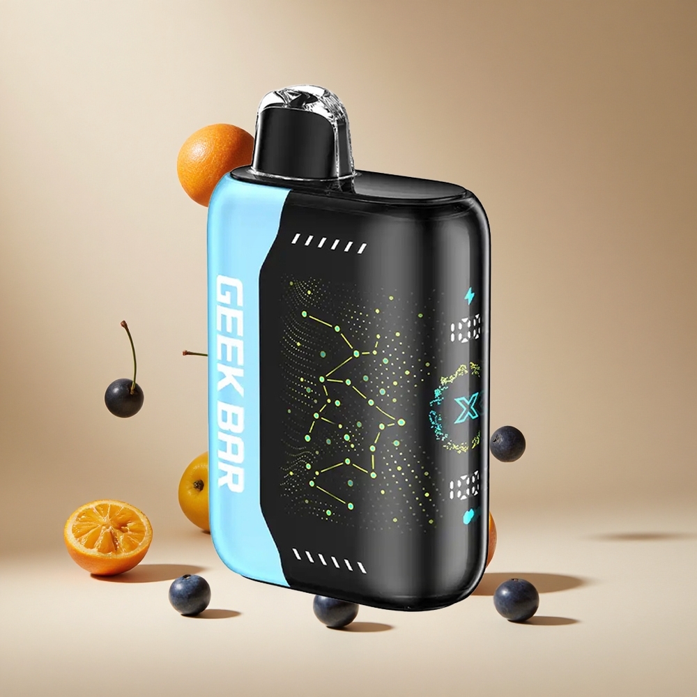 Versión estándar Geek Bar Pulse X 25000 Puffs con Pantalla Curva en 3D