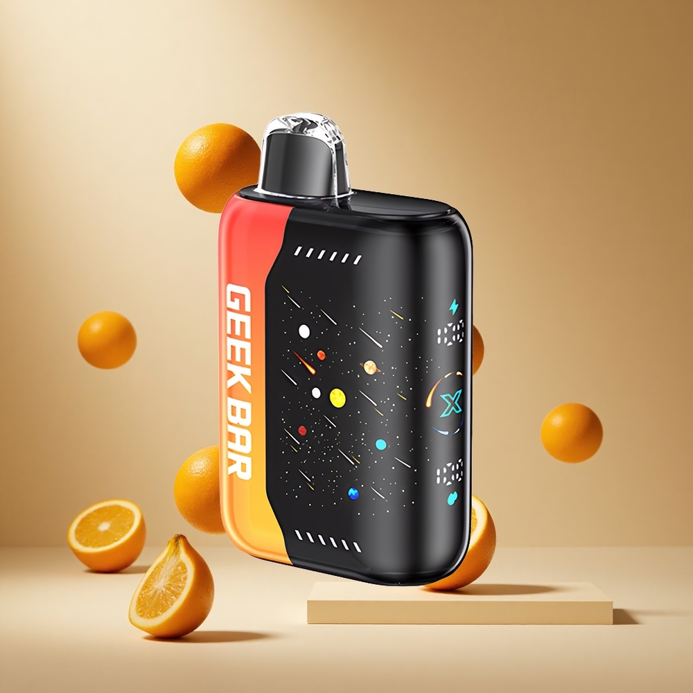 Naranja Dragón GEEK BAR Pulse X 42K Puffs Pantalla Curva 3D