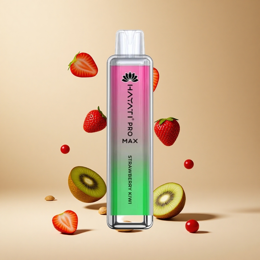 Fresa Kiwi Hayati Pro Max 4000 Puffs Batería Recargable