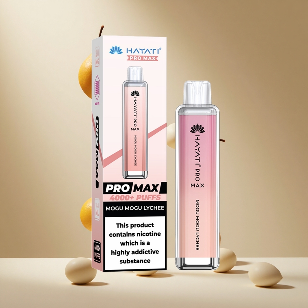 Lichi Mogu Mogu Hayati Pro Max 4000 Puffs Batería Recargable 1400mAh