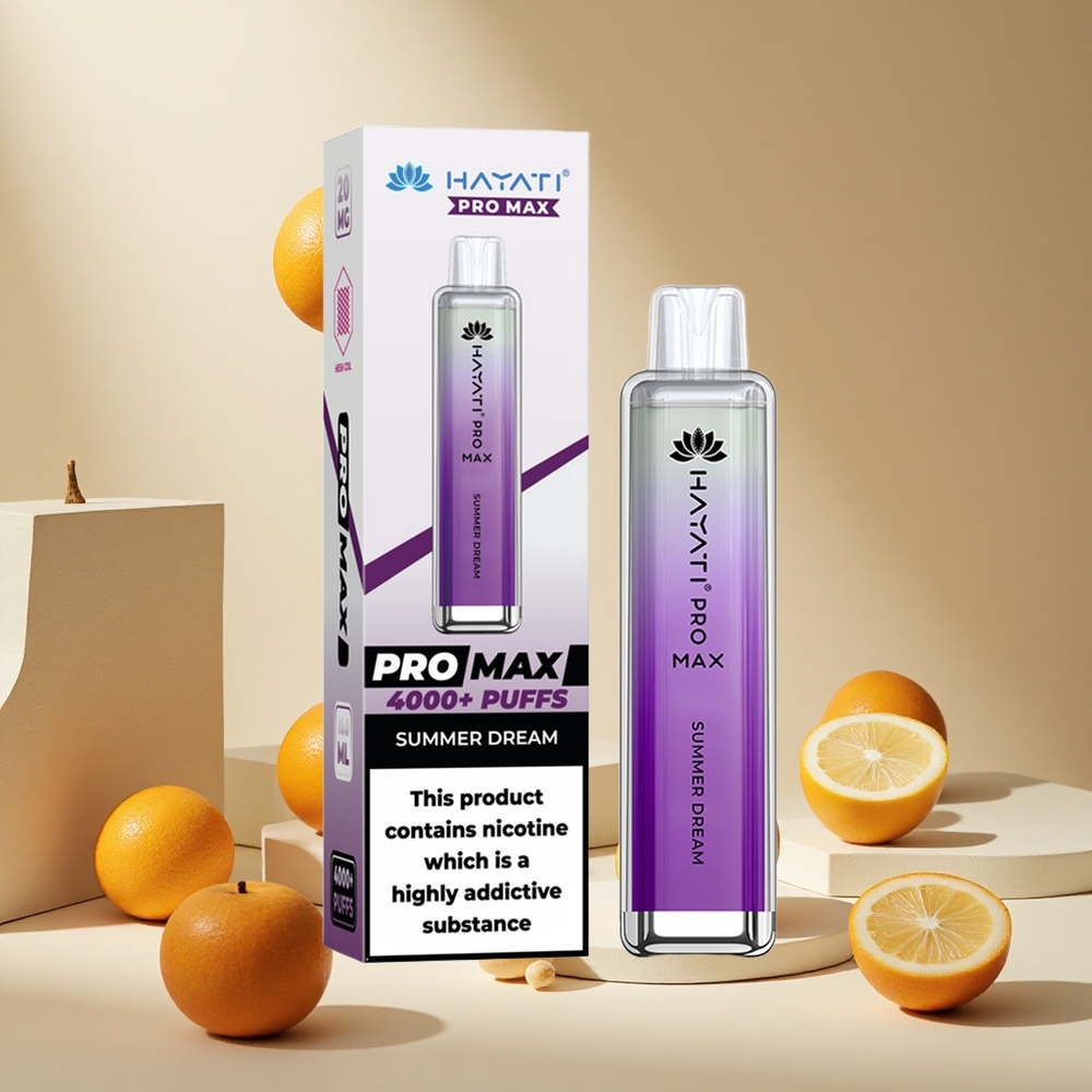 Sueño de Verano Hayati Pro Max 4000 Puffs Batería Recargable