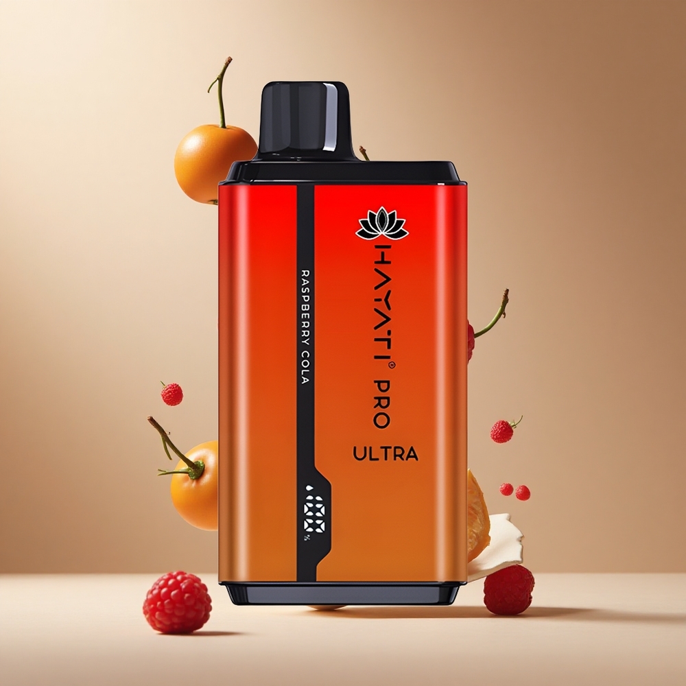 Frambuesa Cola Hayati Pro Ultra 15000 Puffs