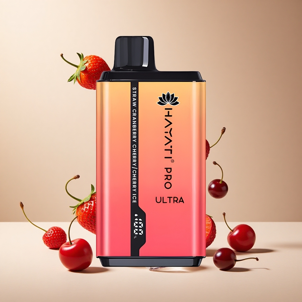 Fresa Arándano Cereza-Cereza Helada Hayati Pro Ultra 15000 Puffs 2% Nicotina