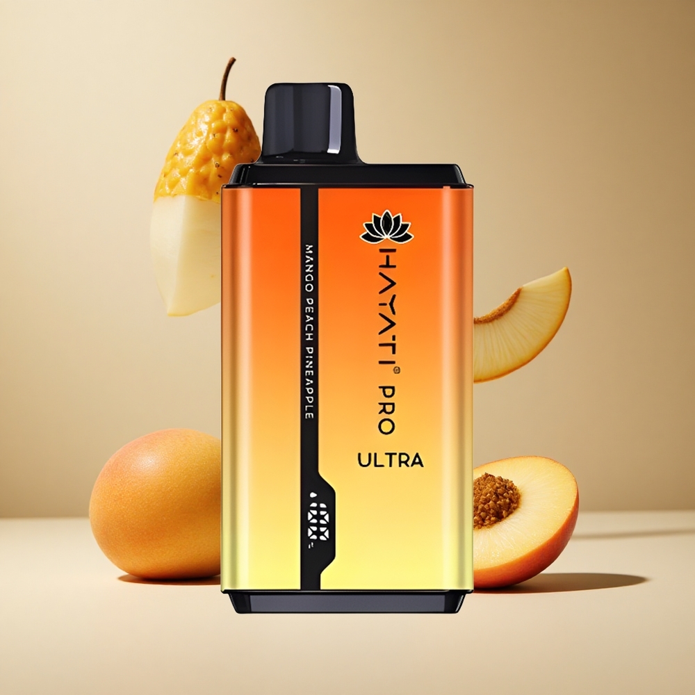Mango Melocotón Piña Hayati Pro Ultra 15000 Puffs 2 12ml
