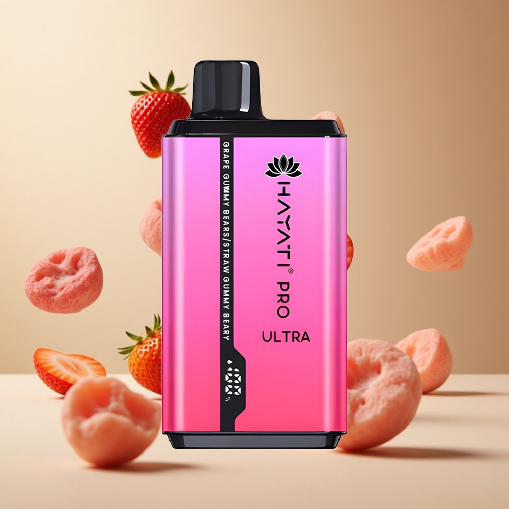 Osito de Goma Uva Hayati Pro Ultra 15000 Puffs 2 12ml