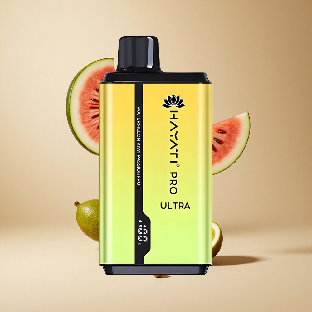 Sandía Kiwi Maracuyá Hayati Pro Ultra 15000 Puffs