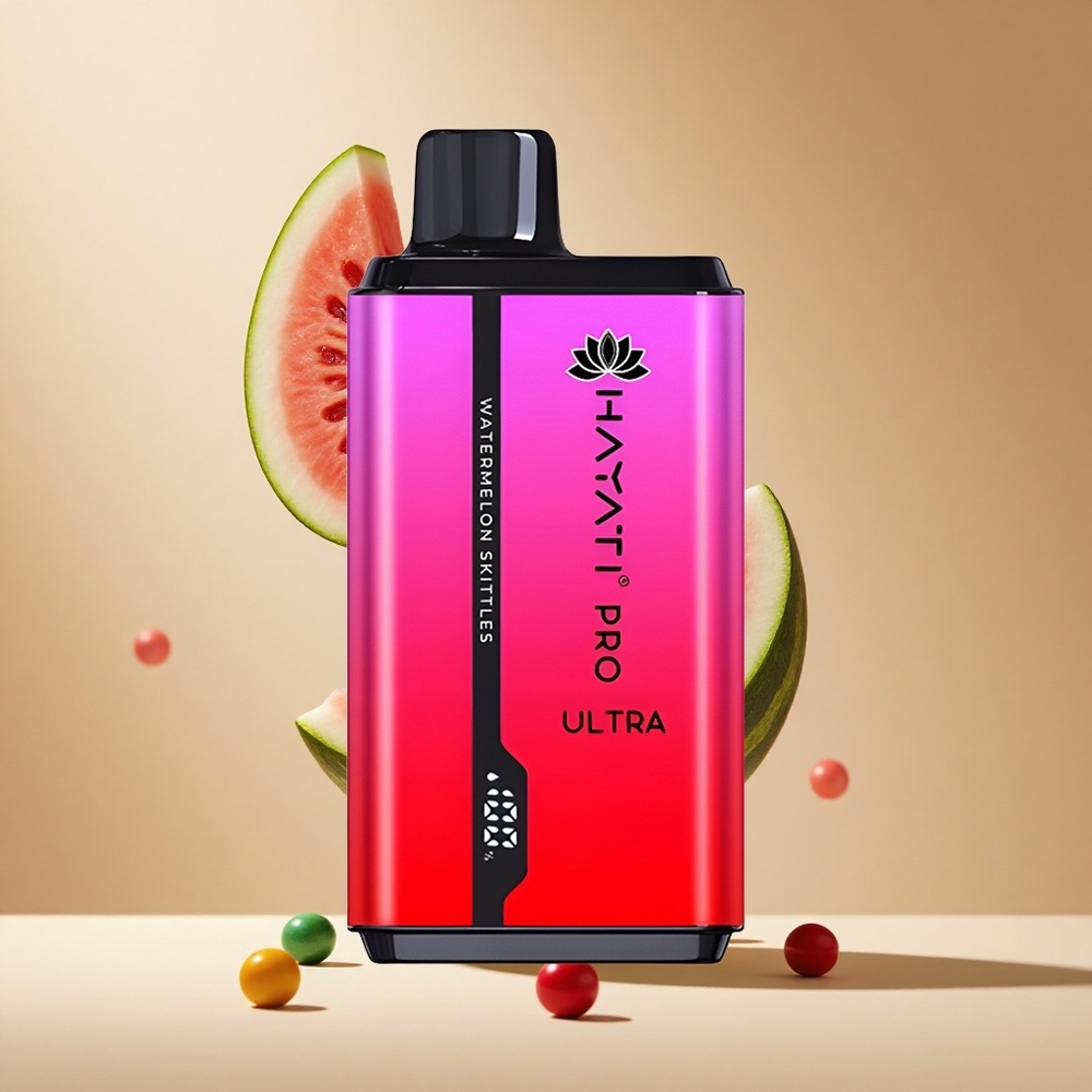 Sandía Skittles Hayati Pro Ultra 15000 Puffs 850mAh