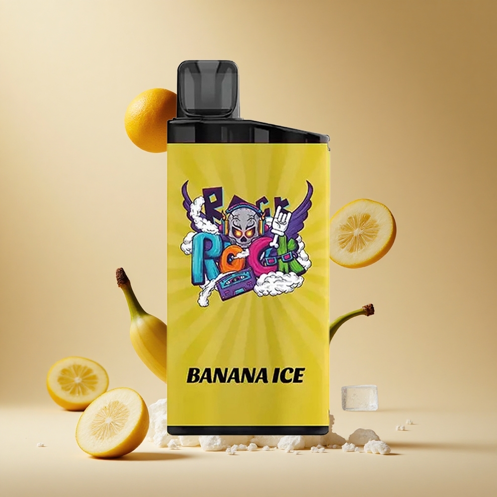 Banana Hielo IGET Bar 3500 Puffs 1400 mAh