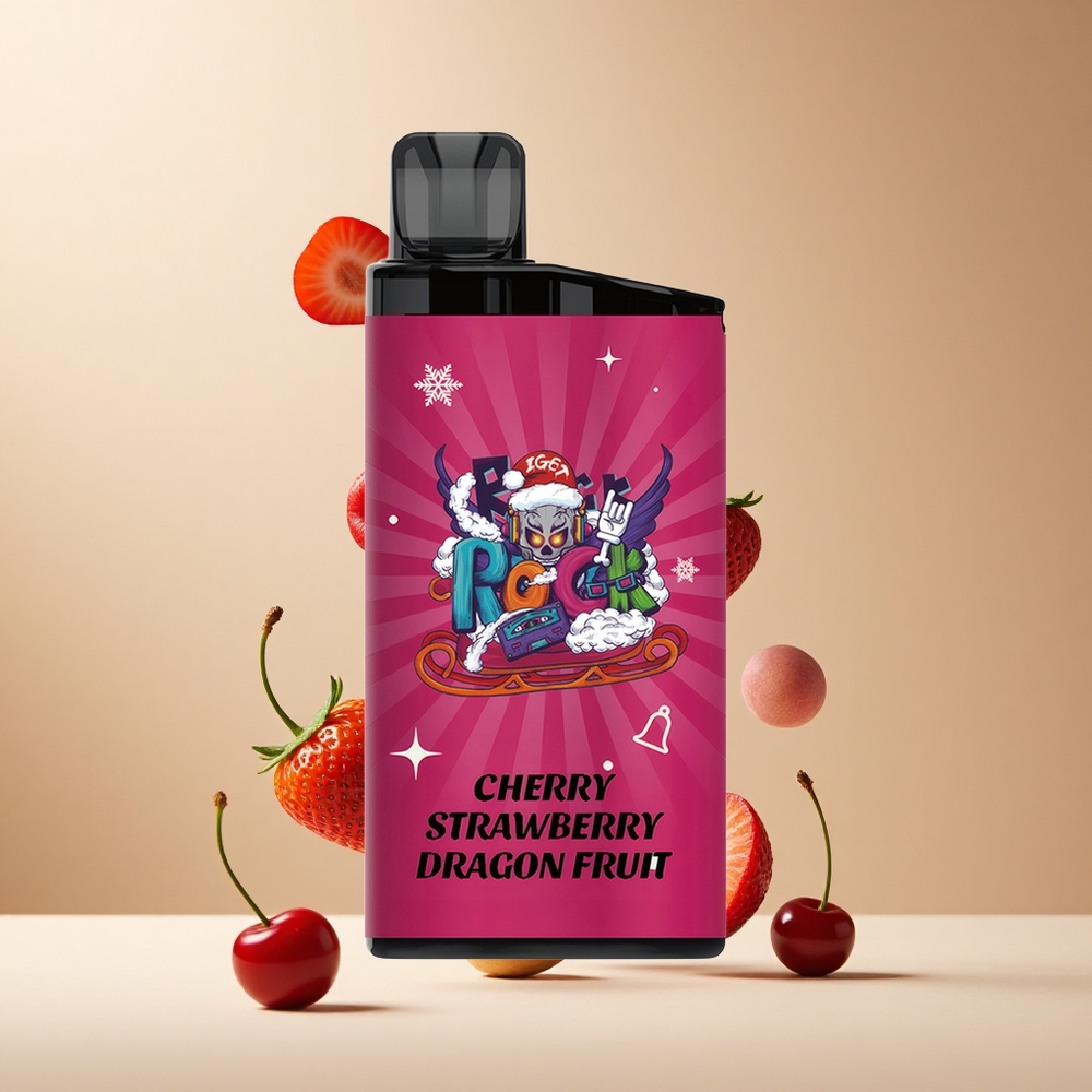 Cereza Fresa Fruta del Dragón IGET Bar 3500 Puffs 1400 mAh