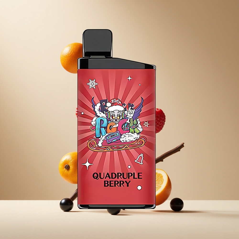 Cuádruple Baya IGET Bar 3500 Puffs Batería 1400 mAh