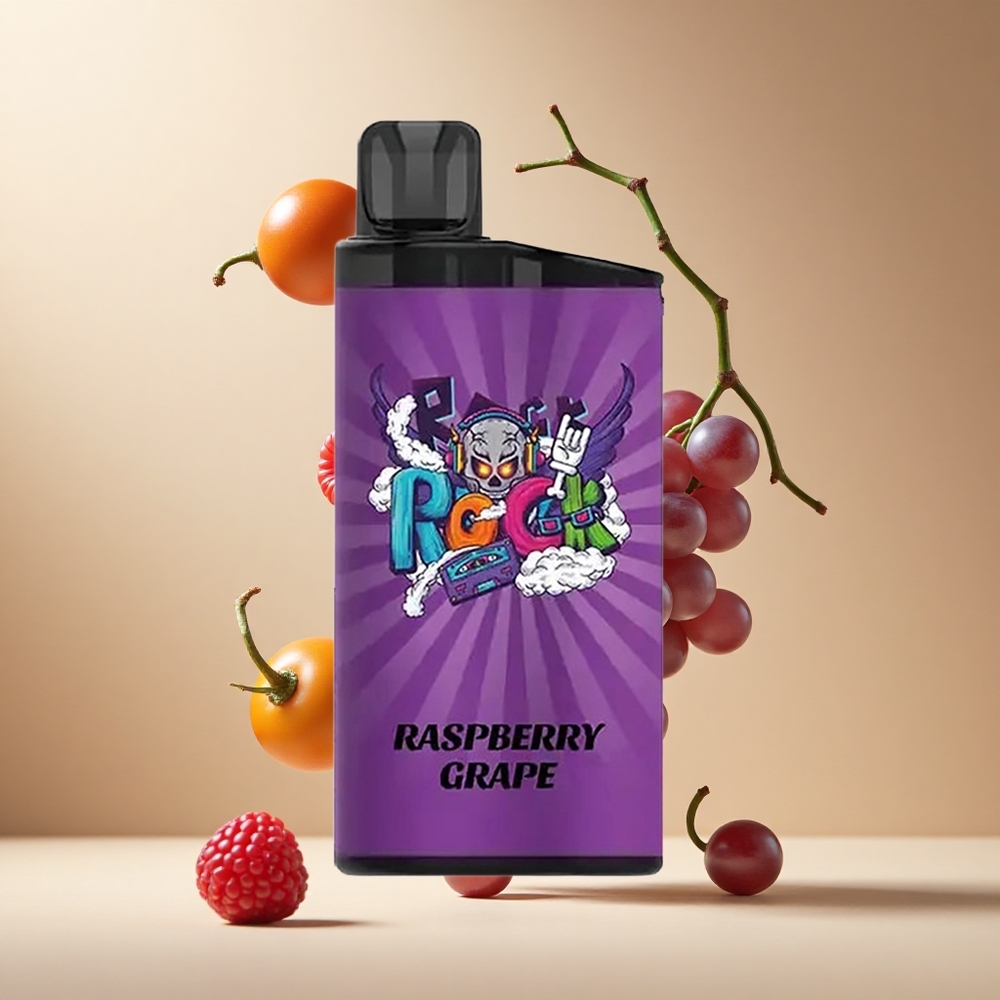 Frambuesa Uva IGET Bar 3500 Puffs 1.2 Ohm Malla