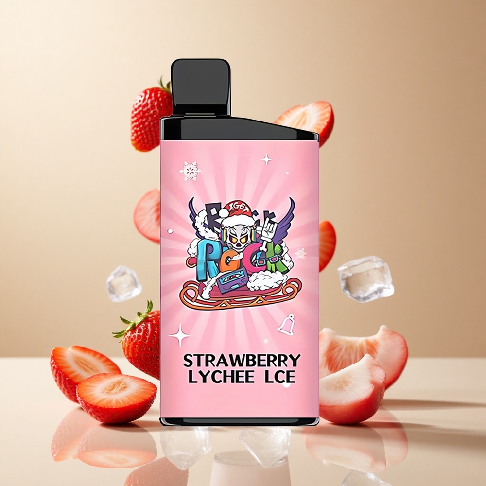 Fresa Lichi Helado IGET Bar 3500 Puffs Batería 1400 mAh