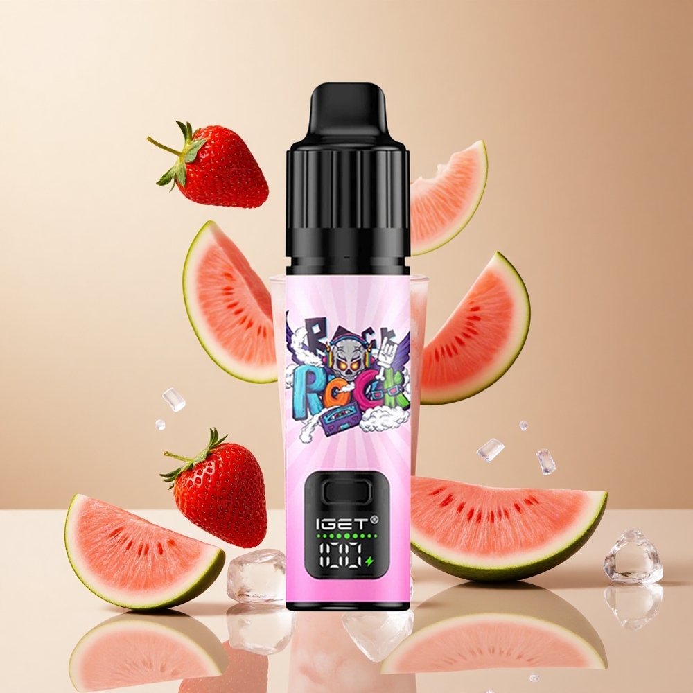Fresa Sandía Hielo IGET BAR PLUS S3 POD 10000 Puffs 18 ml E-líquido