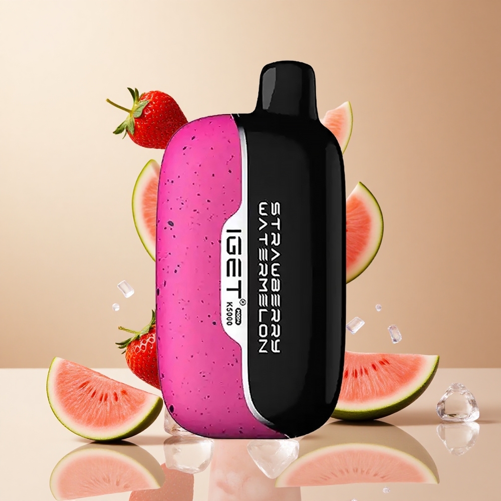 Fresa Sandía Hielo IGET Moon K5000 Puffs Bobina de malla de 1,35 ohmios