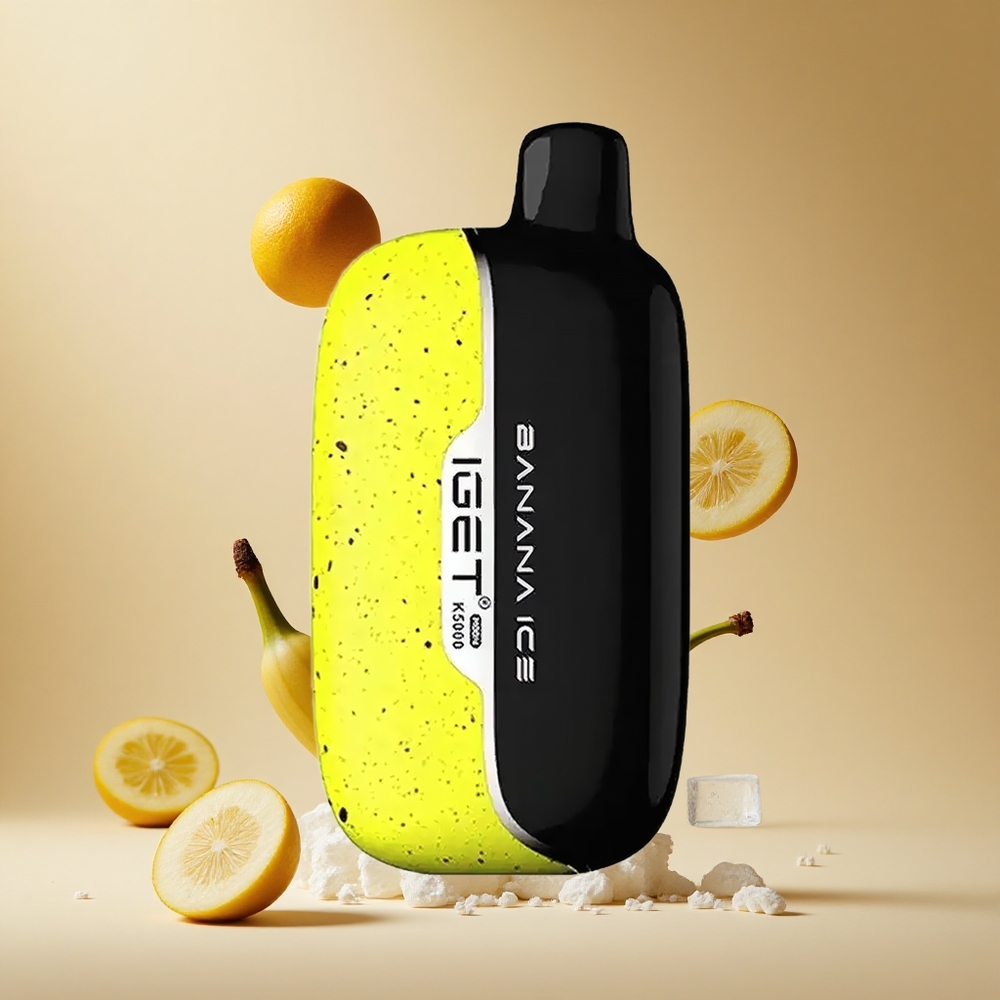 Plátano Hielo IGET Moon K5000 5000 Puffs