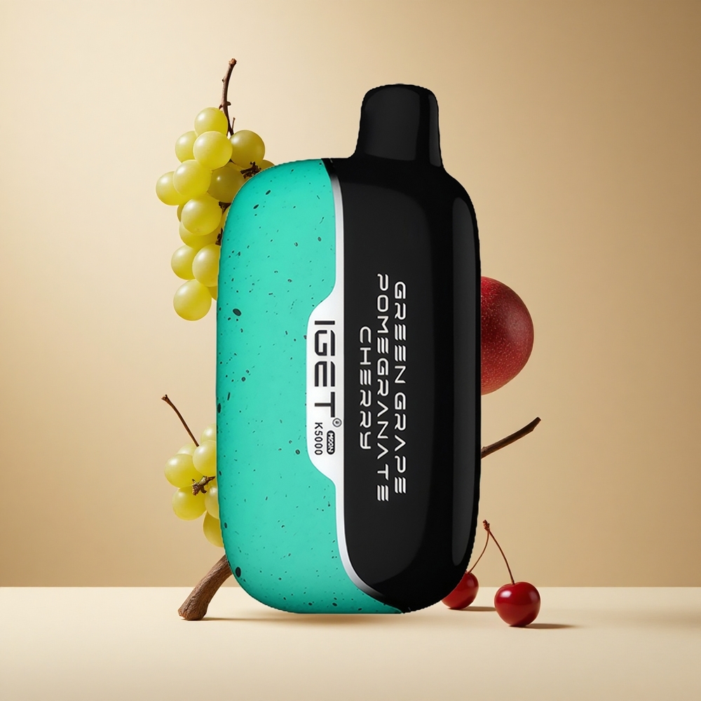 Uva Verde Granada Cereza IGET Moon K5000 5000 Puffs