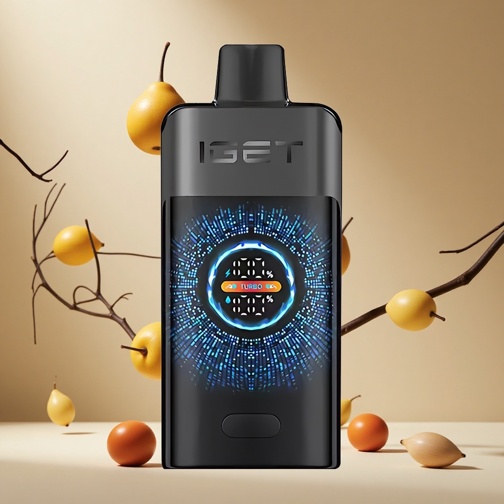 Bosque Negro IGET ONE 12000 Puffs Pantalla Curva Grande a Color