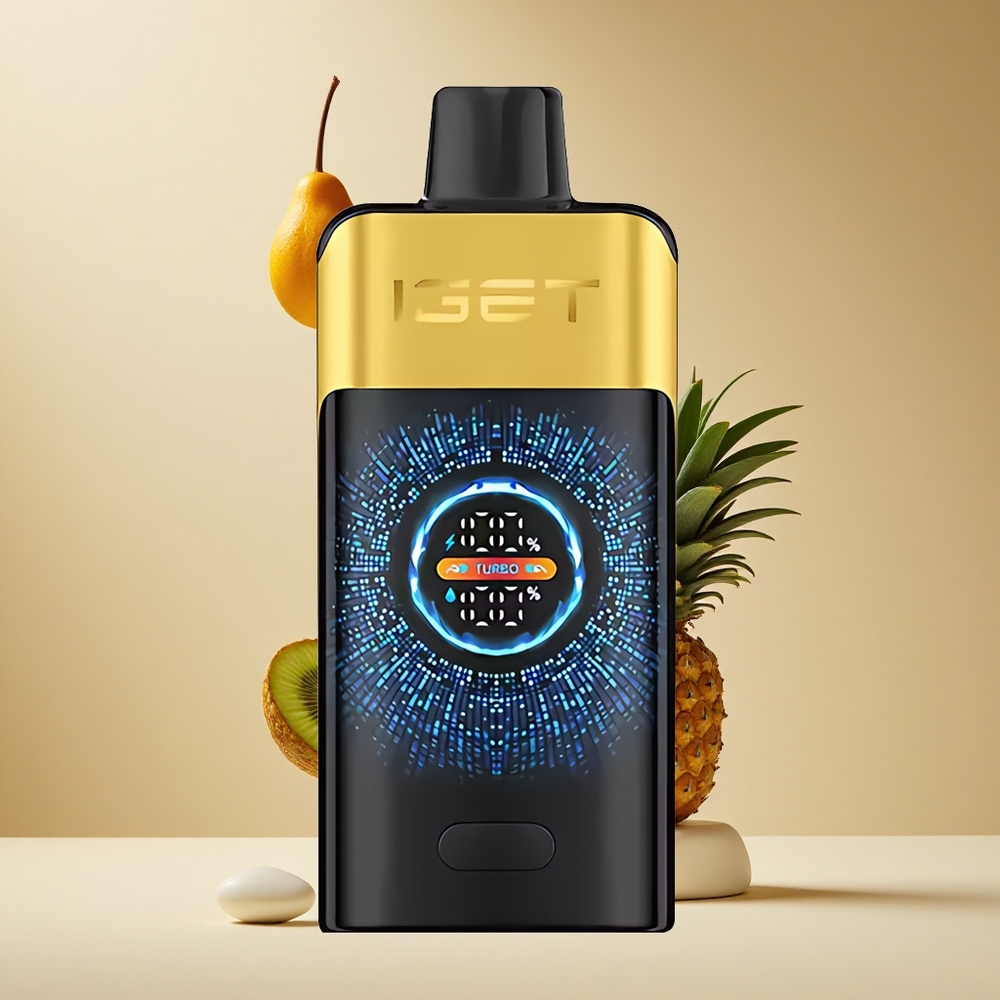 Kiwi Piña IGET ONE 12000 Puffs Pantalla Grande Curva a Color