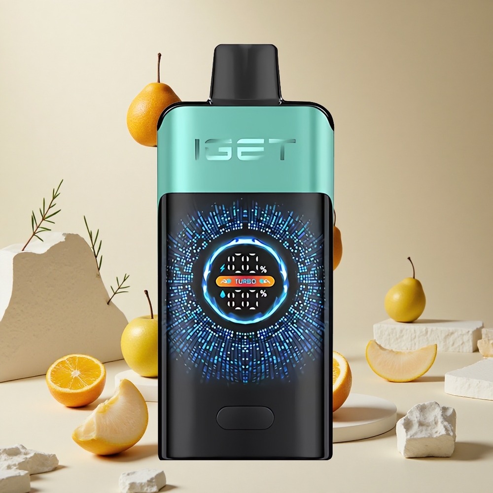 Menta Primavera Montaña IGET ONE 12000 Puffs Pantalla Curva Grande a Color