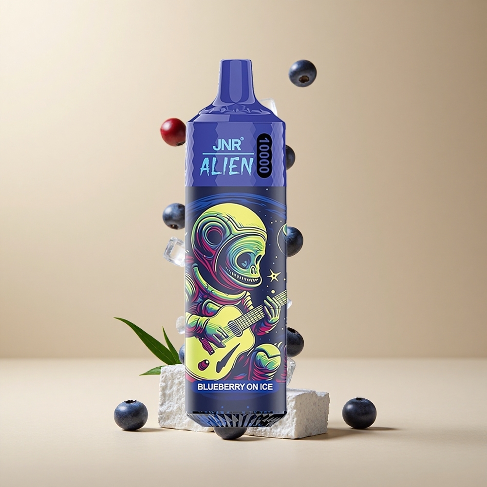 Arándano Azul Helado JNR Alien 10000 Puffs 20ml E-líquido