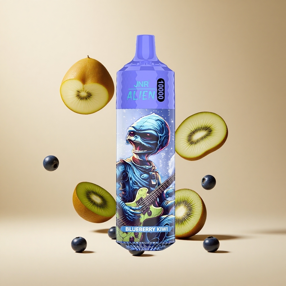 Arándano Kiwi JNR Alien 10000 Puffs 20ml E-líquido