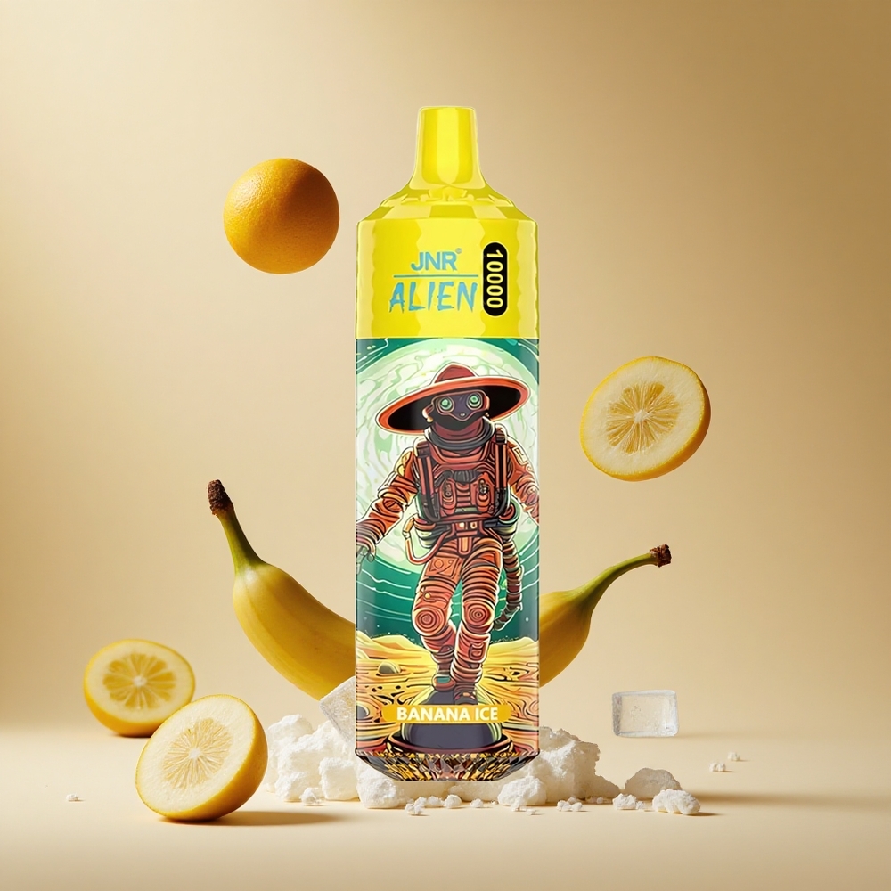 Banana Hielo JNR Alien 10000 Puffs Tipo-C