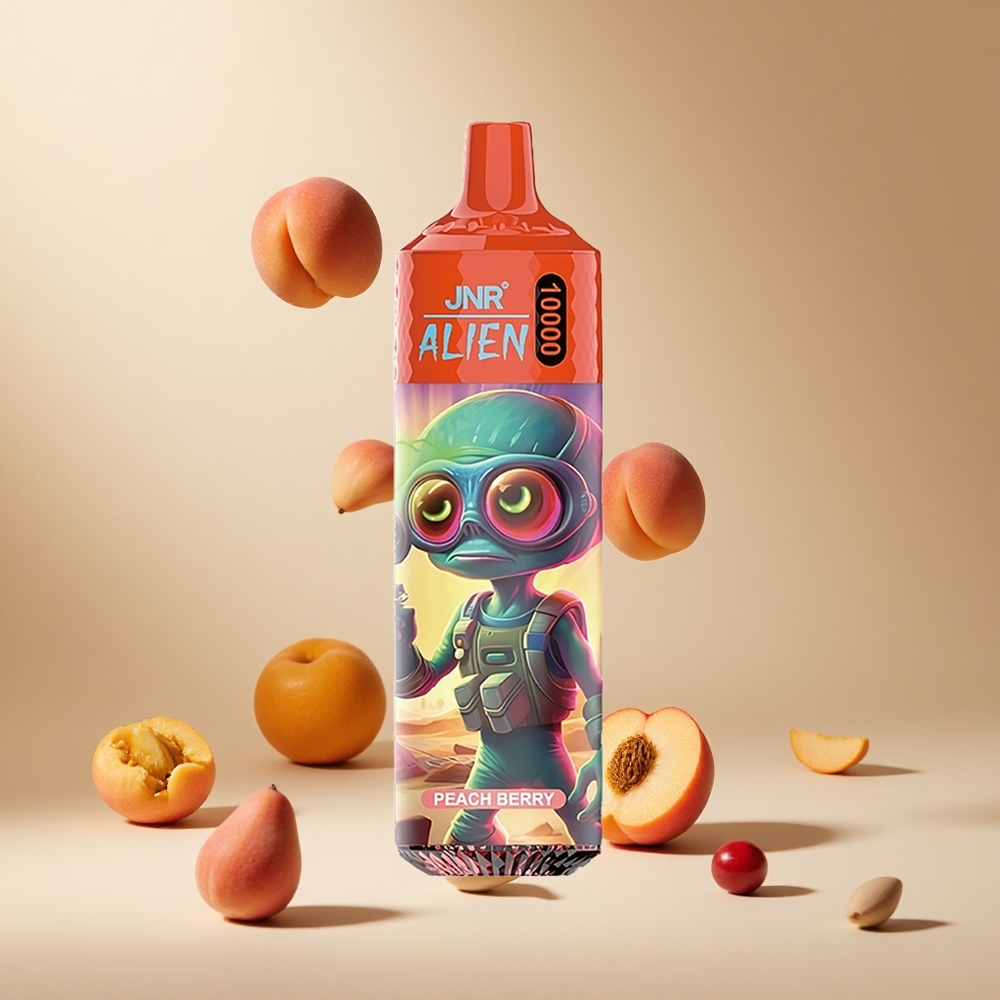 Durazno Baya JNR Alien 10000 Puffs 20ml E-líquido