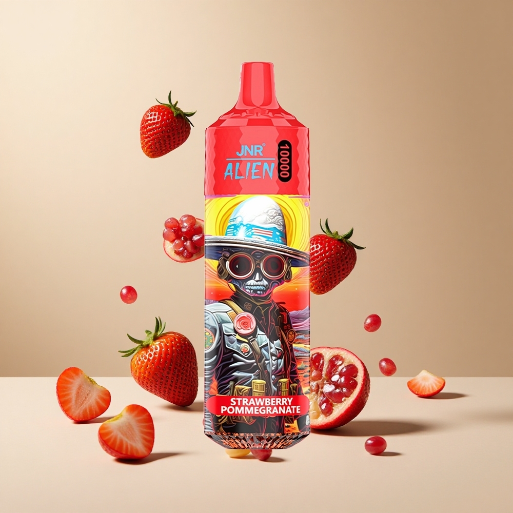 Fresa Granada JNR Alien 10000 Puffs 20ml E-líquido
