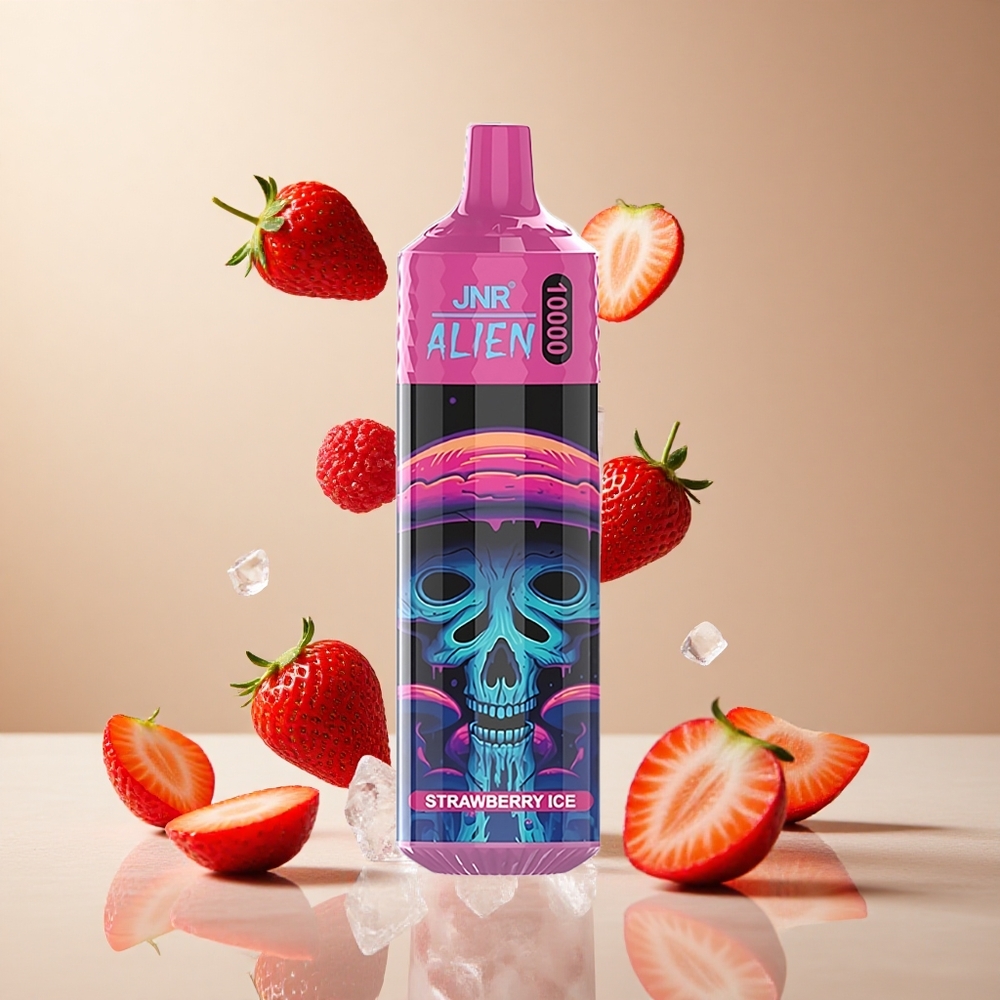 Fresa Hielo JNR Alien 10000 Puffs 20ml E-líquido