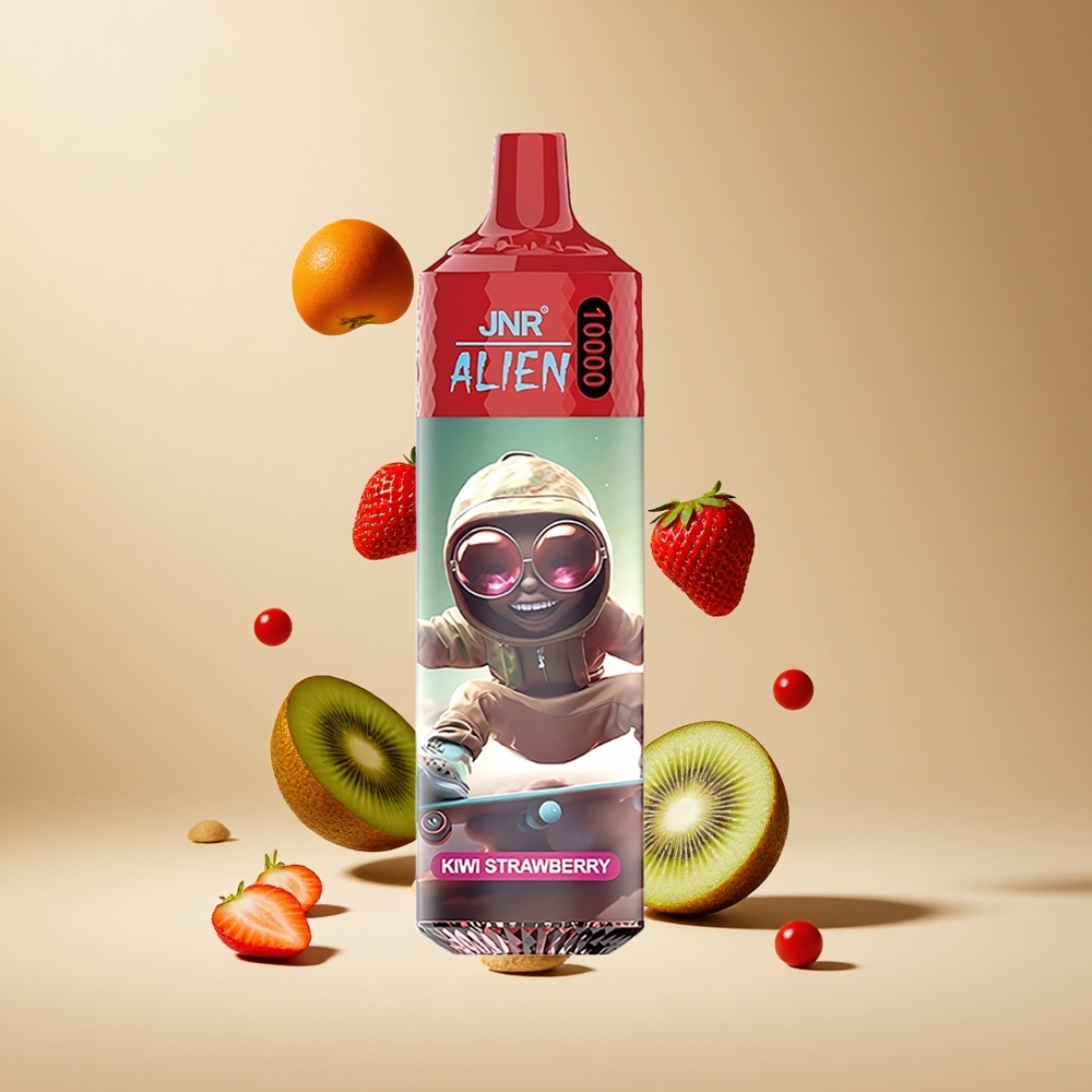 Fresa Kiwi JNR Alien 10000 Puffs 20ml E-líquido